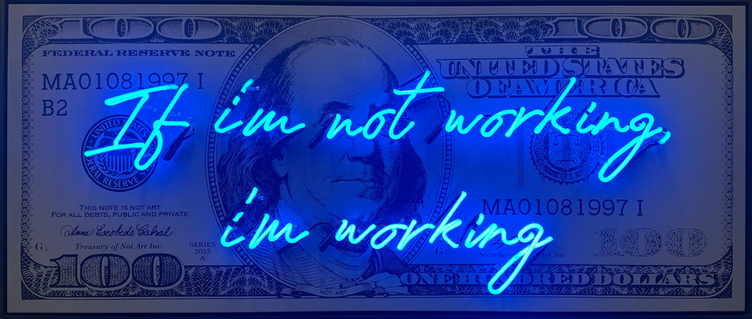I’m working